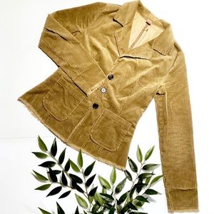 2/$15 Vintage Corduroy Jacket - Small